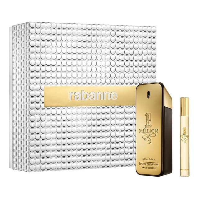 מארז לגבר פאקו רבאן PACO RABANNE 1 MILLION 100 ML EDT 10ML