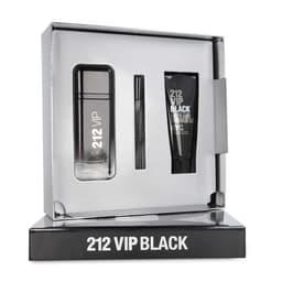 סט 212 וי אי פי בלאק לגבר א.ד.פ Gift Set 212 vip black for men e.d.p