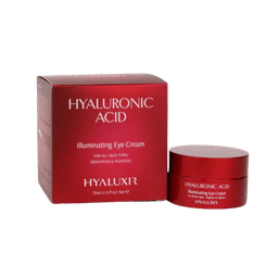 קרם עיניים | ממצק נגד קמטים | מועשר בחומצה היאלורונית | מותיר עור רענן | מכיל 30 מל