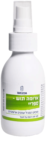 ארומה תוש - ספריי | מכיל שמנים ארומטיים | מכיל 120 מל | WELEDA