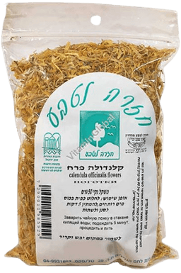 קלנדולה פרח | חליטת צמחים | מכיל 50 גרם