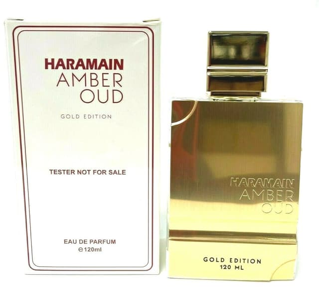בושם יוניסקס אלחרמין טסטר AL HARAMAIN AMBER OUD GOLD EDITION 120 ML EDP TESTER