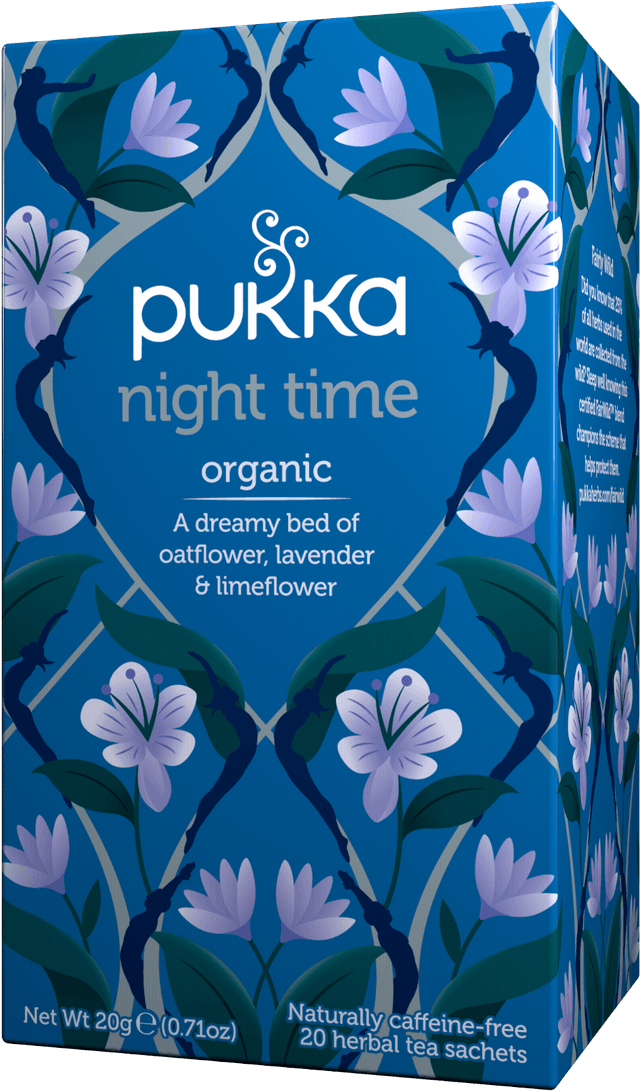 חליטת צמחים אורגנית | NIGHT TIME | נייט טיים | מכיל 20 שקיקים |