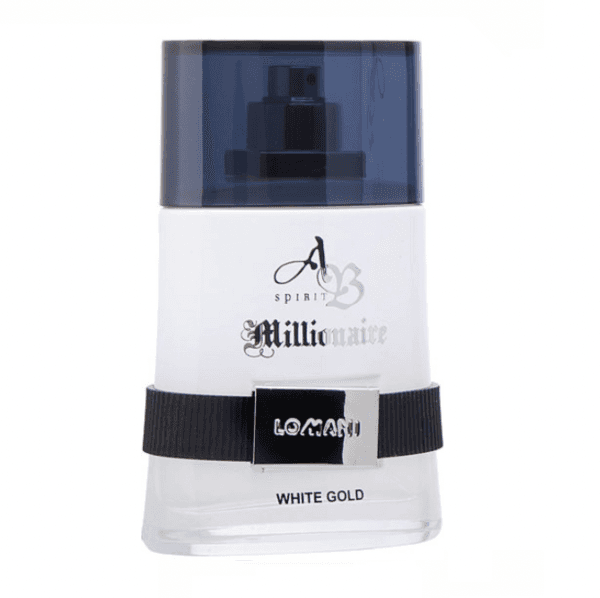 בושם לגבר - Lomani AB Spirit Millionaire White Gold EDP 100ml | פרפיום אקס