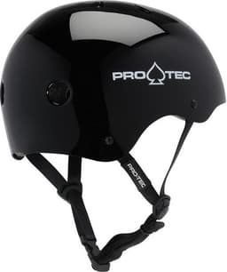 קסדת בוגרים פרוטק דגם קלאסיק שחור מבריק PRO-TEC - PRO-TEC - קסדות