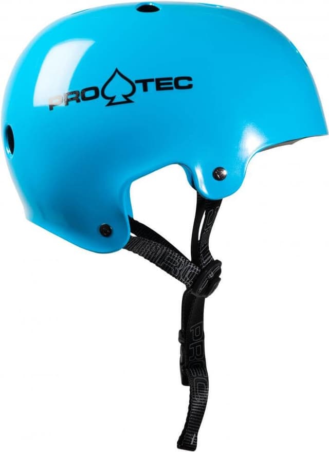 קסדת בוגרים של חברת פרוטק מדגם קלאסיק לאסק בוקי כחול שקוף