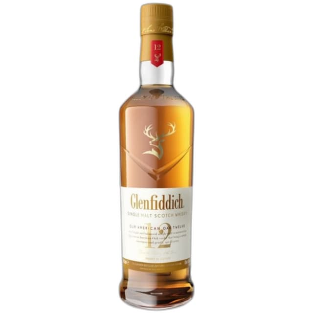 וויסקי גלנפידיך 12 שנה אמריקן אוק - 700 מל
