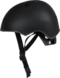 קסדה לילדים מתכוננת עם מערכת הידוק אחורית קלת משקל מבית פאוורסליד – שחור POWERSLIDE - POWERSLIDE - קסדות