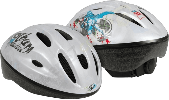 קסדה לפעוטות מתכוננת עם מערכת הידוק אחורית קלת משקל מבית פאוורסליד באטמן