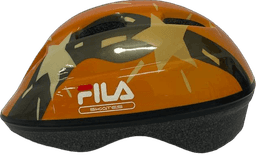 קסדת ילדים מבית FILA SKATES בצבע כתום