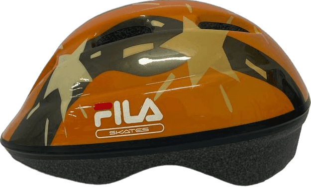 קסדת ילדים מבית FILA SKATES בצבע כתום