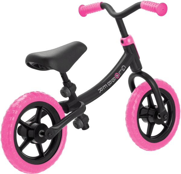 אופני איזון Globber GO BIKE - צבע ודור פוקסיה 2024 גלגלי אוויר