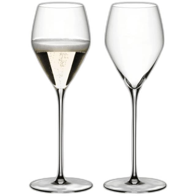 רידל זוג כוסות ולוצה שמפנייהרוזה