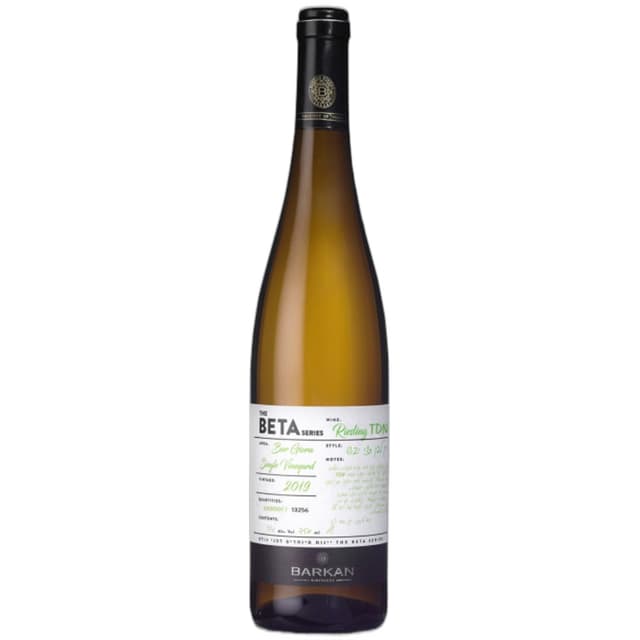 יין לבן ברקן בטא ריזלינג TDN - 750 מל