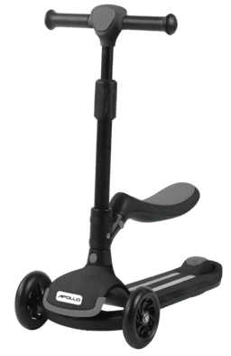 קורקינט אפולו אקפסלור שחור אפור - Apollo - קורקינט/בימבה גיל 10M +