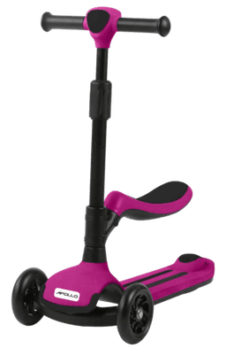 קורקינט אפולו אקפסלור ורוד - Apollo - קורקינט/בימבה גיל 10M +