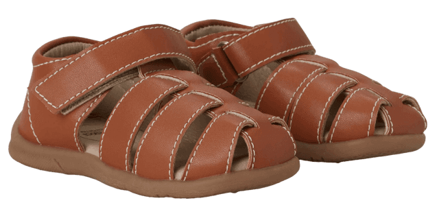 סנדל סגור בייבי מוקס Baby mocs צבע חום