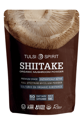 אבקת פטריית שיטאקה