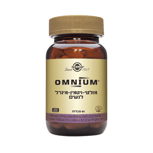 אומניום מולטי ויטמין-מינרל לנשים