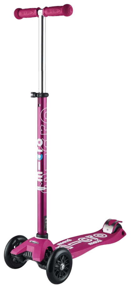 קורקינט לילדים 3 גלגלים Maxi Micro Deluxe אדום - דובדבן