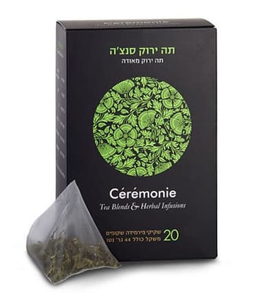 תה ירוק סנצה פירמידות