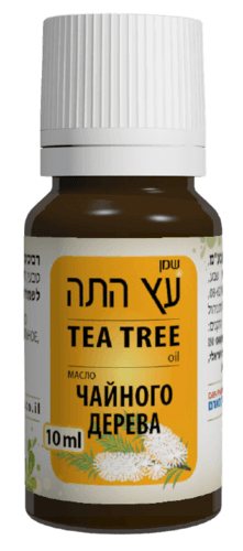 שמן עץ התה | מכיל 10 מל | טבעי | ללא בישום | דן פארם | Dan Pharm