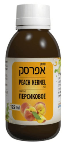 שמן אפרסק | מכיל 125 מל | משמש לריכוך והזנת העור | טבעי | ללא בישום | לעור מגורה ויבש | דן פארם | Dan Pharm