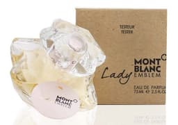 בושם לאישה מונט בלאן טסטר MONT BLANC LADY EMBLEM 75 ML EDP TESTER