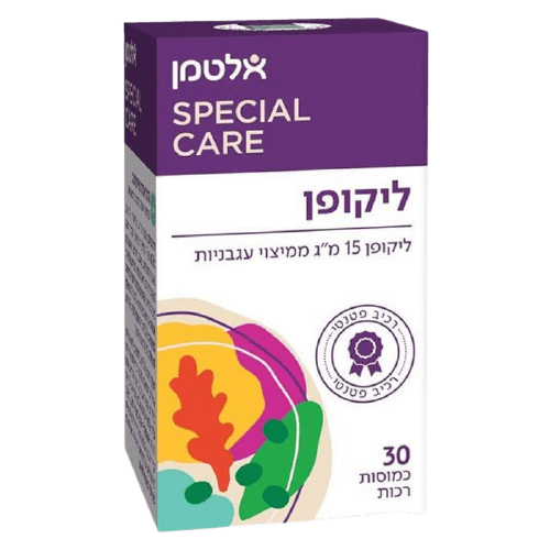 ליקופן | 30 כמוסות | אלטמן | ALTMAN