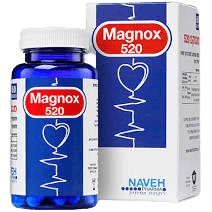 מגנוקס 520 | 60 כמוסות | נוה פארמה | NavehPharma