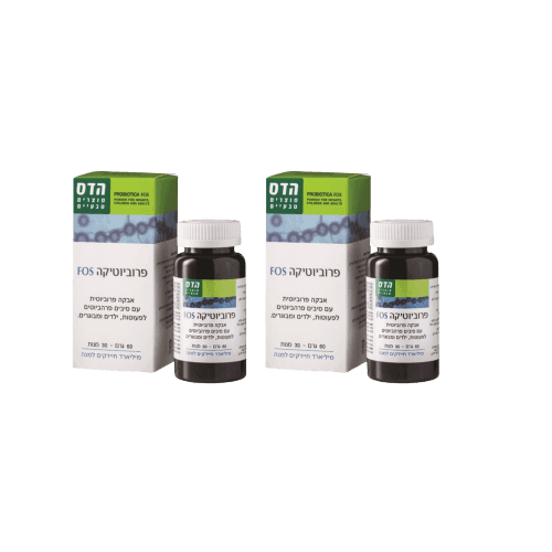 פלוריש הדס | פרוביוטיקה FOS | אבקה פרוביוטית | סיבים פרהביוטים לפעוטות | ילדים ומבוגרים | 60 גר | 30 מנות | מבצע זוג | פלוריש הדס | Floris Hadas