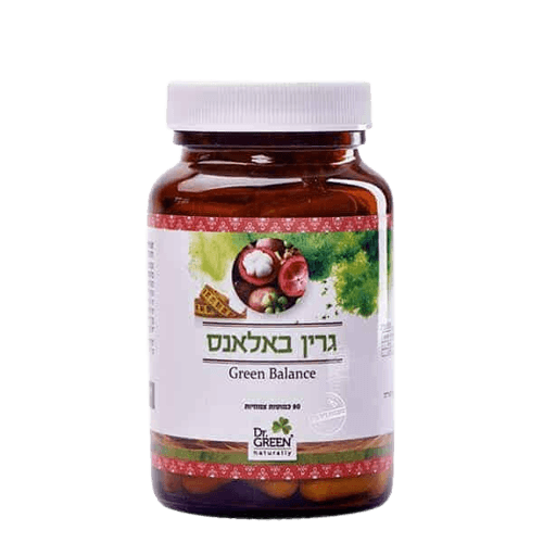 גרין באלאנס | מכיל 90 כמוסות | פלוס מיצוי גרסיניה פלוס קמבוגיה פלוס אבקות קונגאק | תוסף תזונה | דר גרין | Dr Green