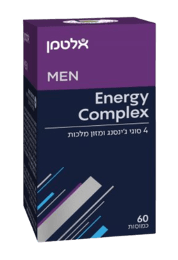 אנרגי קומפלקס | בתוספת מזון מלכות | 60 כמוסות | אלטמן | ALTMAN