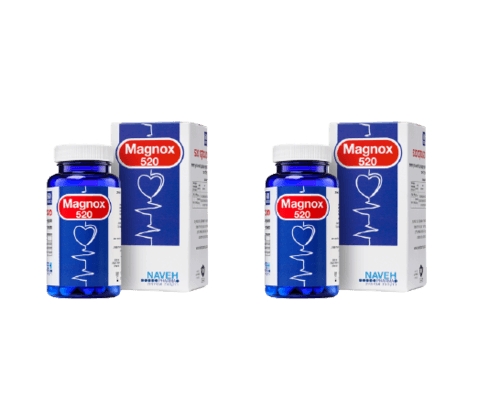 מבצע זוגי | מגנוקס 520 | 120 כמוסות | נוה פארמה | NavehPharma