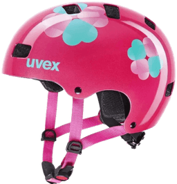 קסדה לאופניים UVEX KID 3 | צבע ורוד פרח יובקס | UVEX - UVEX - קסדות