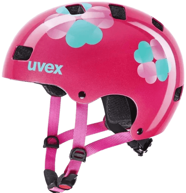 קסדה לאופניים UVEX KID 3 | צבע ורוד פרח