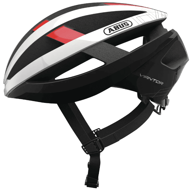 קסדה לאופניים ABUS VIANTOR לבן אדום