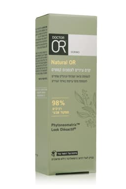 קרם עיניים לצמצום קמטים | לסיוע בהפחתת מראה שקיות ועיגולים שחורים | מכיל 30 מל | Natural OR - דוקטור עור