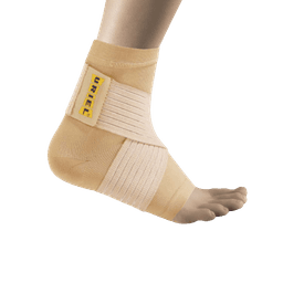 מגן קרסול אלסטי איכותי נעים למגע לשימוש יומיומי המסייע בהקלה בכאבים והורדת נפיחות בקרסול | עקב סגור רצועת לחץ | מידה XXL אוריאל | URIEL