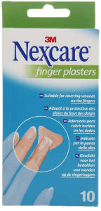 נקסקר | פלסטר ייחודי | לכרית האצבע | 10 יחידות