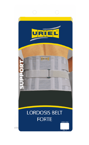 חגורת גב פורט חגורת לורדוזיס תמיכה מקסימאלית לגב מתוח | ITEM 07 AF | מידה XL | אוריאל אוריאל | URIEL