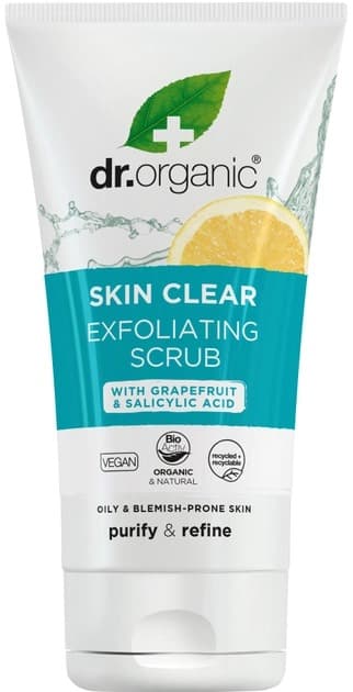 פילינג לפנים | עם חומצה סליצילית | לעור שמן | טבעוני | מכיל 150 מל