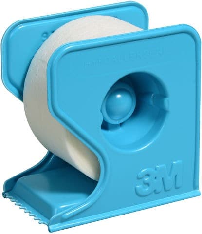 סרט דביק רפואי בדיספנסר | מתאים לעור רגיש | נושם | מידות 25 סמ על 91 מ