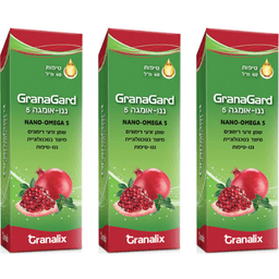 מבצע שלישיה | ננו-אומגה 5 | טיפות | רכיבים טבעיים | גרנליקס | מכיל 40 מל