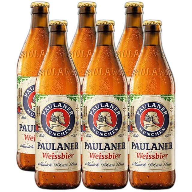 שישייה בירה פאולנר - 500 מל