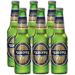 שישייה בירה מכבי 79 - 330 מל