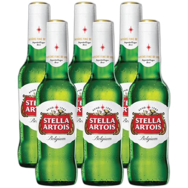 שישייה בירה סטלה ארטואה - 330 מל