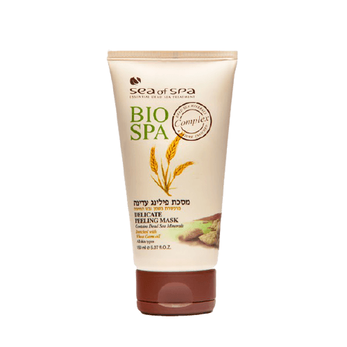 מסכת פילינג | מועשרת בשמן נבט חיטה | 150 מל | ביו ספא | BIO SPA