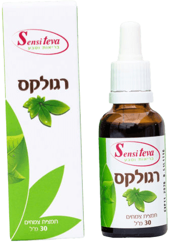 רגולקס תמצית צמחים | מכיל 30 מל | סנסי טבע | Sensi Teva