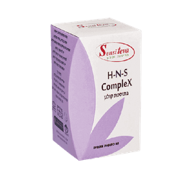 קומפלקס HNS | פלוס קולגן פלוס ביוטין 1000 מקג פלוס MSN | תוסף תזונה | מכיל 60 כמוסות צמחים | סנסי טבע | Sensi Teva